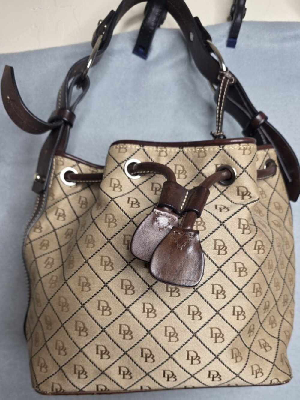 Dooney & Bourke Monogram Bucket Bag